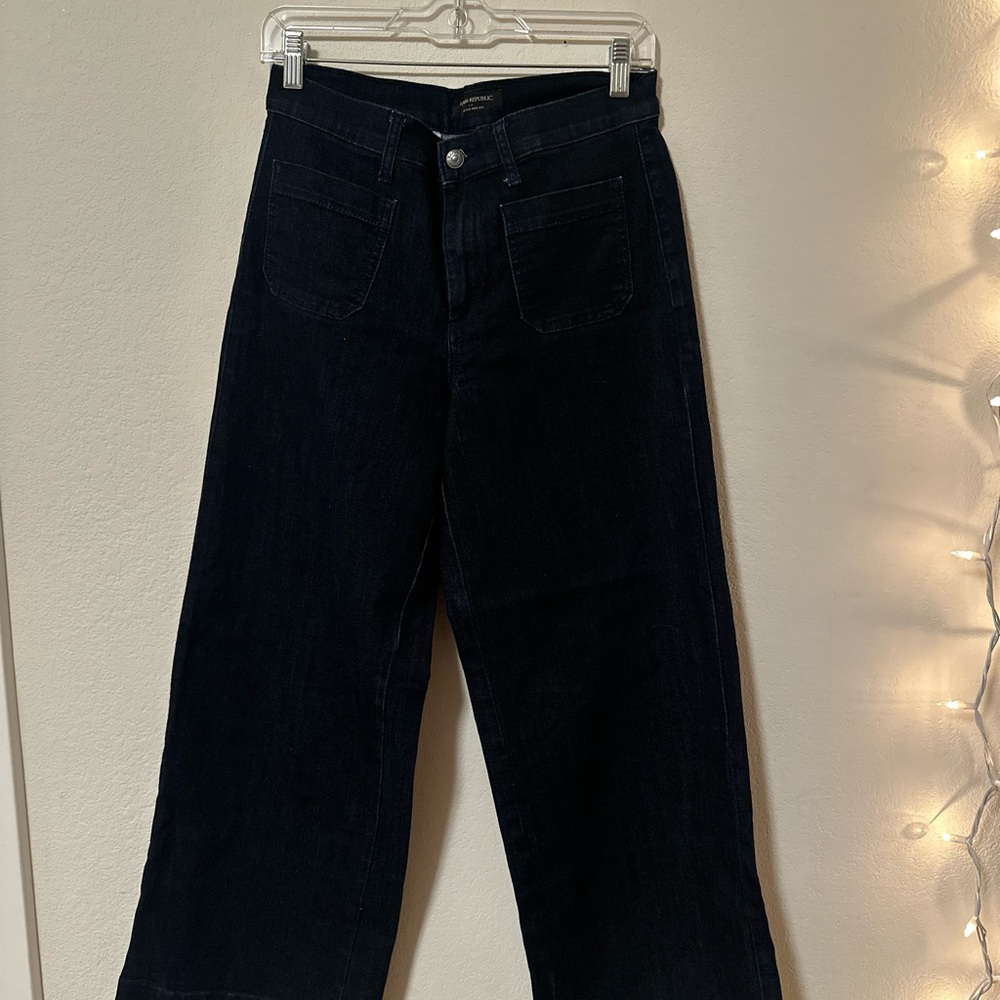 Banana Republic Dark Wash Flare Jeans